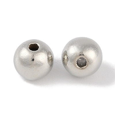 CCB Plastic Round Beads ALUM-U001-08C-04-1