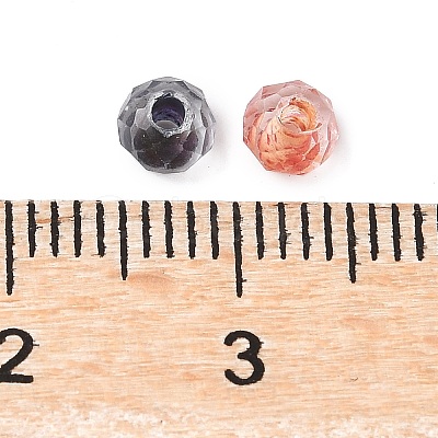 130Pcs 10G Transparent Glass Seed Beads GLAA-V001-07-1