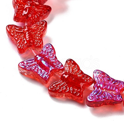 Transparent Glass Beads Strands GLAA-F114-04-1