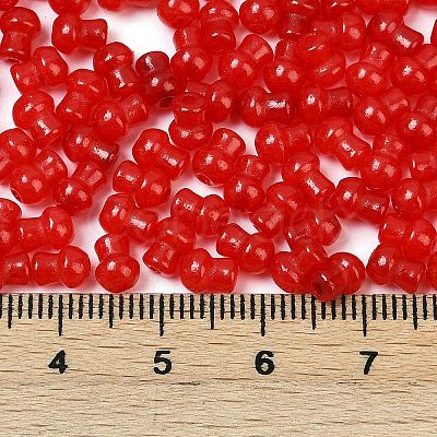 Transparent Colours Glass Seed Beads SEED-R001-01I-1