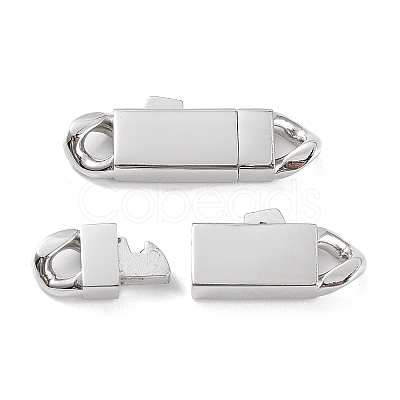 Non-Tarnish 304 Stainless Steel Bayonet Clasps STAS-M325-16P-1