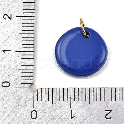 Printed 304 Stainless Steel Pendants STAS-B125-03G-G-1