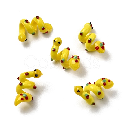 Handmade Lampwork Enamel Beads LAMP-K039-35A-1
