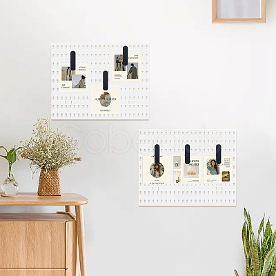 2Pcs ABS Plastic Pegboard Storage Clips AJEW-SP0004-60B-1