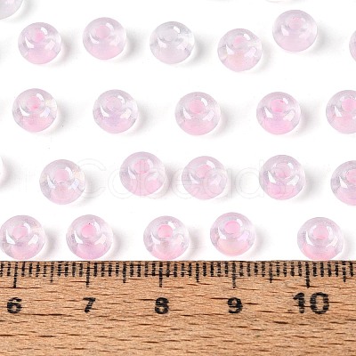 FGB Inside Colours Transparent Glass Seed Beads SEED-T009-01J-1
