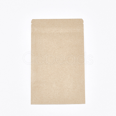 Resealable Kraft Paper Bags OPP-S004-01B-1