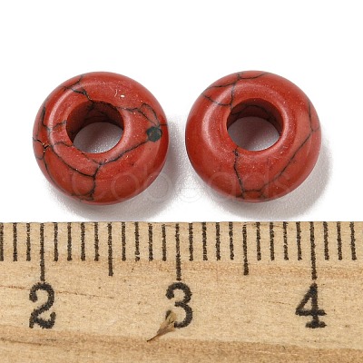 Dyed Synthetic Red Turquoise Beads G-Q173-03A-05-1