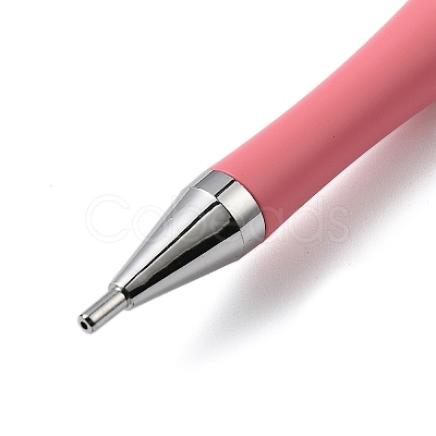 Heart ABS Plastic Nail Art Rhinestones Pickers Pens AJEW-C040-02C-1
