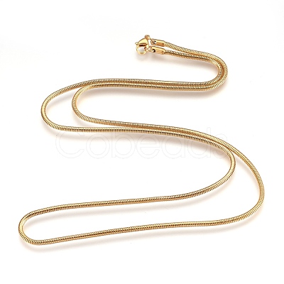 304 Stainless Steel Necklaces NJEW-G313-09G-1