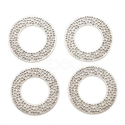 Tibetan Style Alloy Linking Rings TIBE-Q035-055AS-NR-1