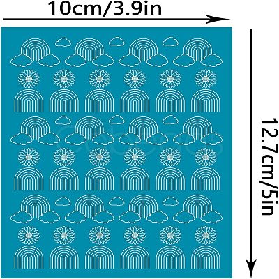 Silk Screen Printing Stencil DIY-WH0341-029-1