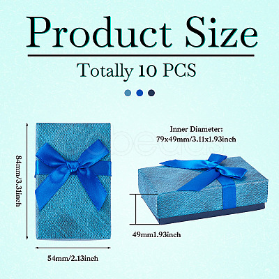 Rectangle Paper Jewelry Set Gift Box CON-TAC0013-01A-1