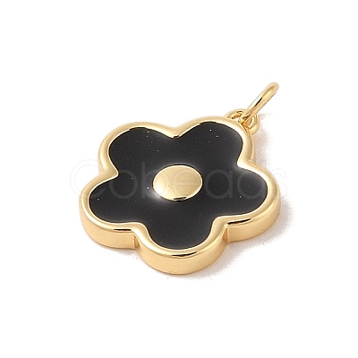 Rack Plating Brass Enamel Pendants KK-Z047-02B-RS-1