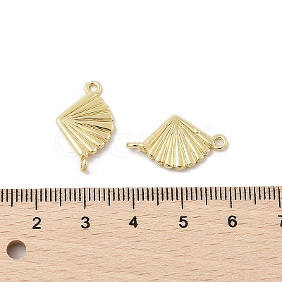 Brass Connector Charms KK-U047-03G-01-1