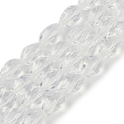 Transparent Glass Beads Strands EGLA-N013-T4mm-D01-1