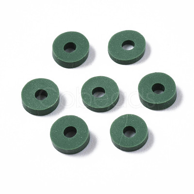Handmade Polymer Clay Beads CLAY-R067-4.0mm-B46-1