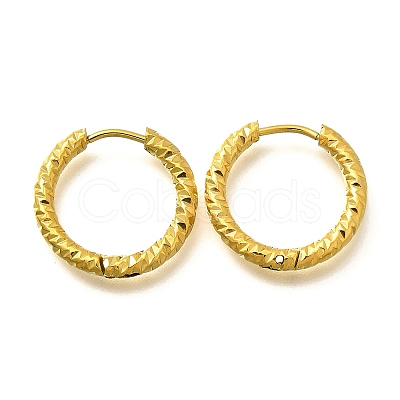304 Stainless Steel Hoop Earrings for Women EJEW-M068-12A-G-1