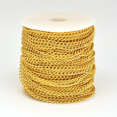 Electroplate Iron Curb Chains X-CH-M010-A-09-FF-1