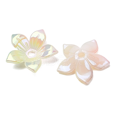 UV Plating Opaque Acrylic Beads AC-CBA99FE-04-E-1