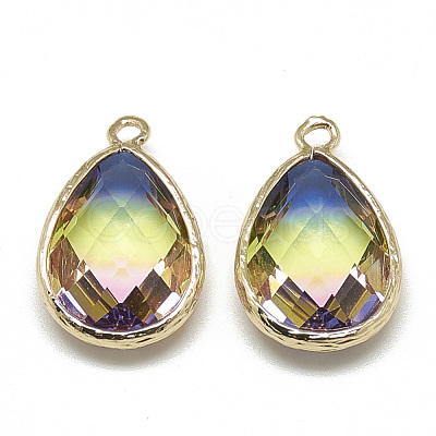 Glass Pendants X-GLAA-Q068-12A-08-1