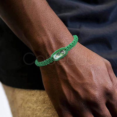 Cotton Cord Braided Bracelets FS-WG5D436-01-1