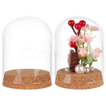 Glass Dome Cover DJEW-WH0043-64B-1
