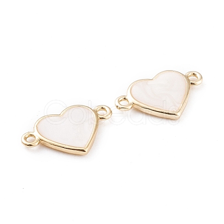 Brass Enamel Links X-KK-F814-24G-1