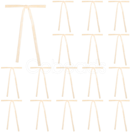 30Pcs Velvet Bowknot AJEW-CN0003-71C-1