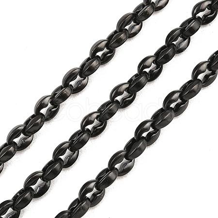 304 Stainless Steel Coffee Bean Link Chains CHS-H118-07EB-02-1