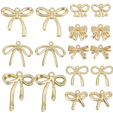 32Pcs 8 Styles Alloy Pendants FIND-SC0013-64-1