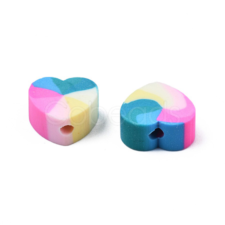 Handmade Polymer Clay Beads CLAY-N011-58-03-1