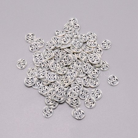 Handmade Polymer Clay Slice Cabochons MRMJ-WH0073-52B-1