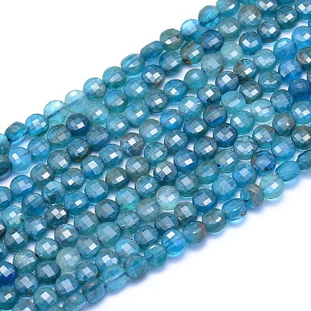 Natural Apatite Beads Strands G-E530-07AK-1