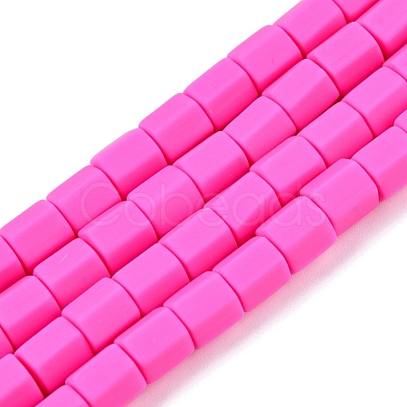 Handmade Polymer Clay Beads Strands CLAY-T021-02I-1