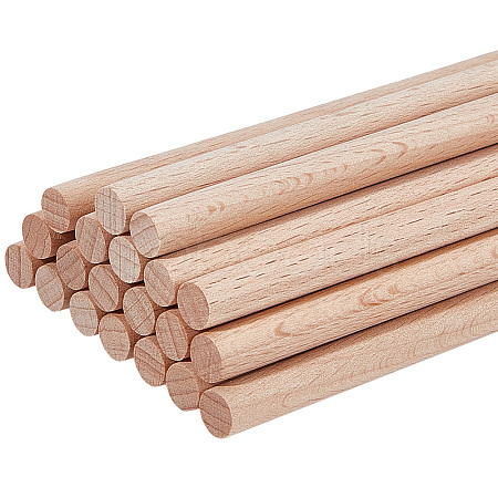 Wood Craft Sticks WOOD-WH0125-11H-1