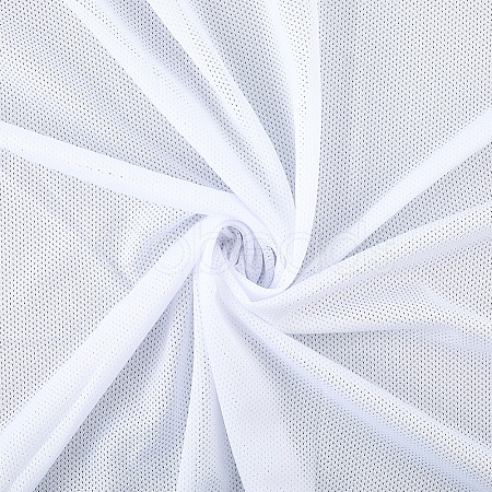 Polyester Elastic Eyelet Fabric AJEW-WH20006-273C-1