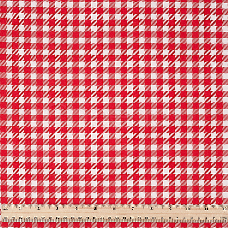 Tartan Pattern Cotton Fabric AJEW-WH0410-121B-1