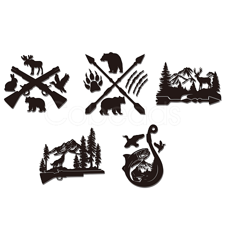 Plastic Reflective Vinyl Car Stickers STIC-WH0036-002-1