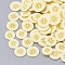 Handmade Polymer Clay Nail Art Decoration, Fashion Nail Care, No Hole, Fruit, Banana, Lemon Chiffon, 3.5~9x3.5~8x0.1~3mm