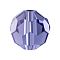 Preciosa&reg Crystal Beads, Czech Crystal, 451 19 602 Round, 20410 Tanzanite, 6mm, Hole: 1.2mm