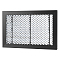 Galvanized Iron Cutting Machine Honeycomb Screen Filters Fine Mesh, for Straining and Catching Dirt Particles in Paint Coating, Rectangle, Black, 30x20x2.2cm