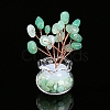 Natural Green Aventurine Chips Tree Decorations PW-WG5CB05-05-1