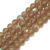 Synthetic Moonstone Beads Strands G-S300-117C-6mm-1