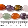 Natural Amethyst & Rose Quartz & Red Agate & Green Aventurine & Tiger Eye Beads Strands G-L242-14-5