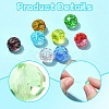 300Pcs 10 Colors Glass Beads Strands EGLA-YW0003-84-3