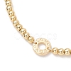 3Pcs Brass Round Beads Braided Bead Bracelets BJEW-JB12888-4