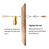 Imitation Leather Cabinet Handle Pull Knob DIY-WH0258-81E-5