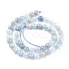 Natural Aquamarine Beads Strands G-F459-37A-4