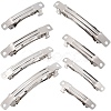 80Pcs 4 Styles Iron Hair Barrette Findings IFIN-SC0001-64-1