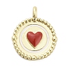 Brass Enamel Pendants KK-H527-01B-G02-1
